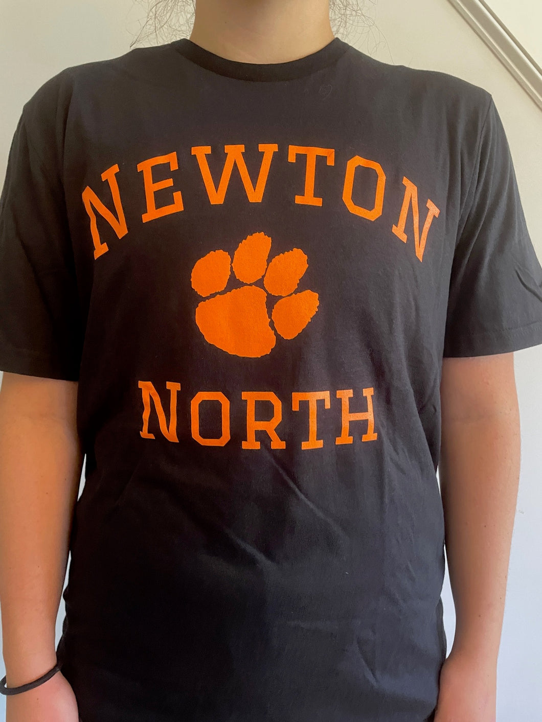 Newton North With Paw Print T-Shirt
