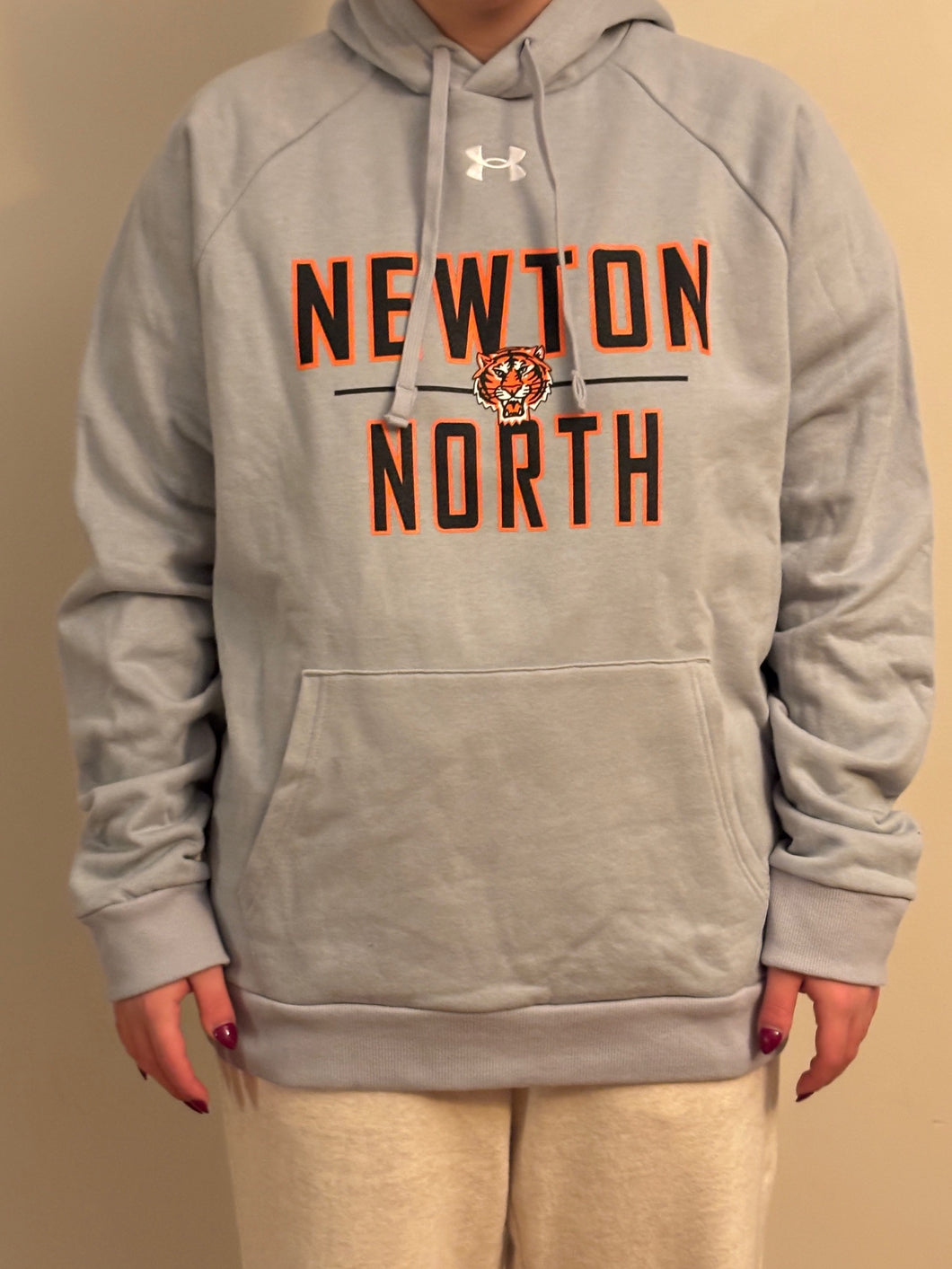 Under Armour Newton North Tiger Hoodie (Grey)